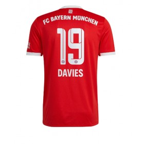 Herren Fußballbekleidung Bayern Munich Alphonso Davies #19 Heimtrikot 2022-23 Kurzarm